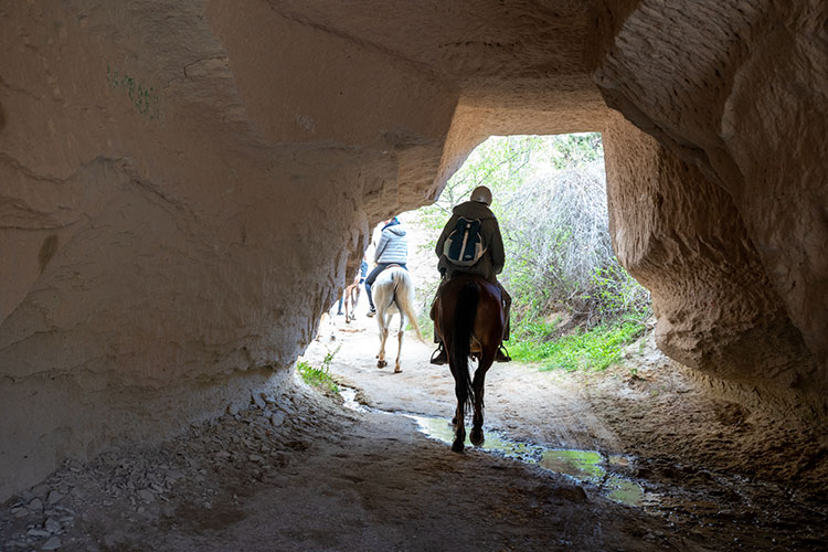 Тур на лошадях в Каппадокии